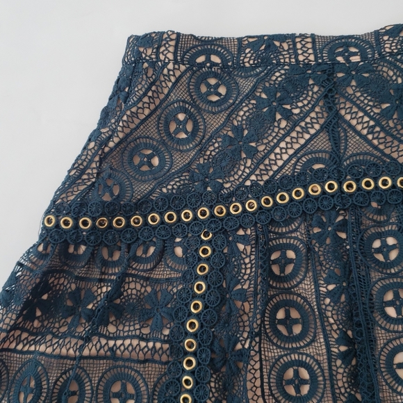 NWT endless rose Revolve Crochet Lace Skirt - Picture 4 of 7